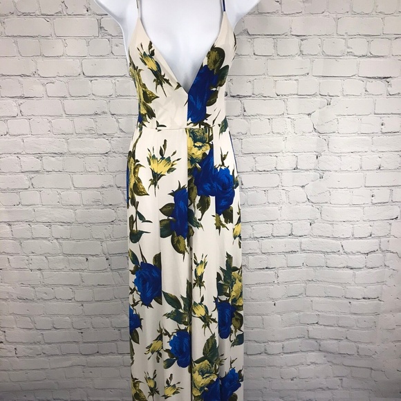 Akira Chicago Pants - Akira Chicago Black Label Floral Print Jumpsuit
